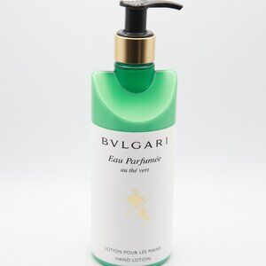 BVLGARI au thé Vert ( Green Tea ) Hand Lotion - 10.1 Fl oz / 300mL NEW